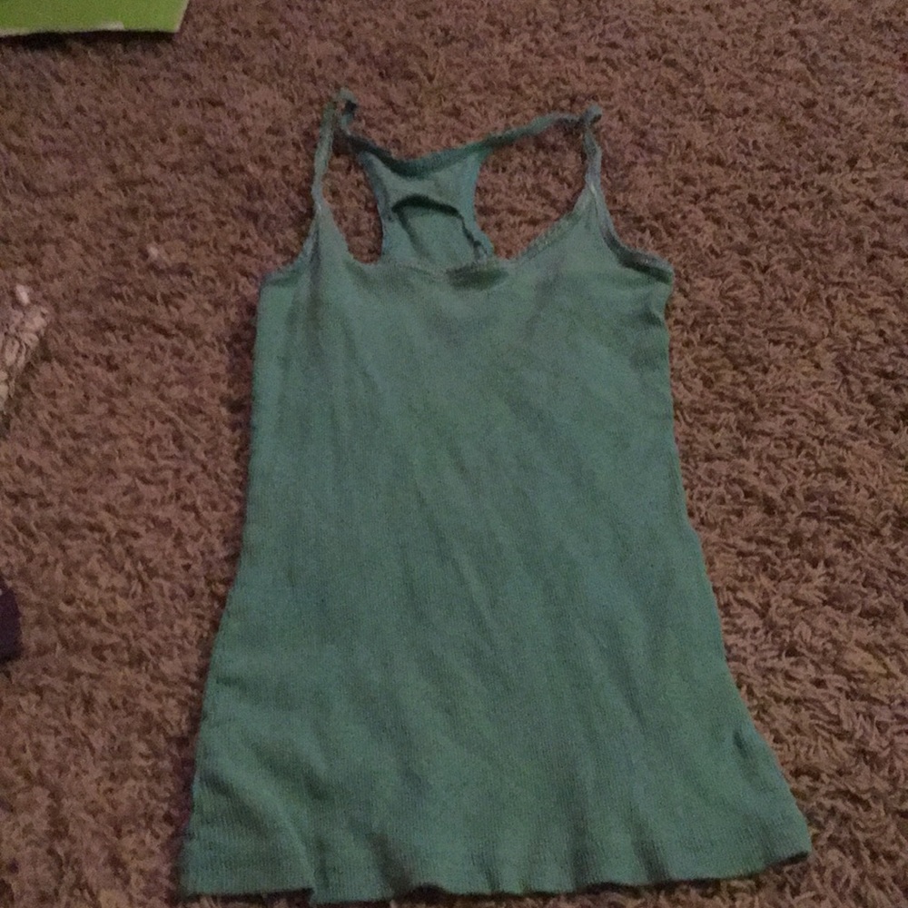 Blue tank top